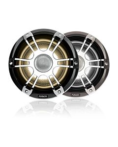 Garmin Fusion Marine Speakers - 8.8" 330 Watt Coaxial Sports Chrome Marine Speakers (Pair) with CRGBW LED Lighting