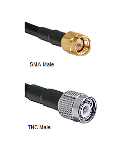 RF Cable Assembly for Outdoor GPS or Iridium Antenna, RF-CABLE-20FT, 20FT